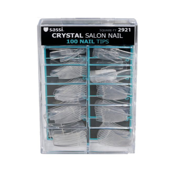 100 Tips Crystal Salon Nail / Square TT