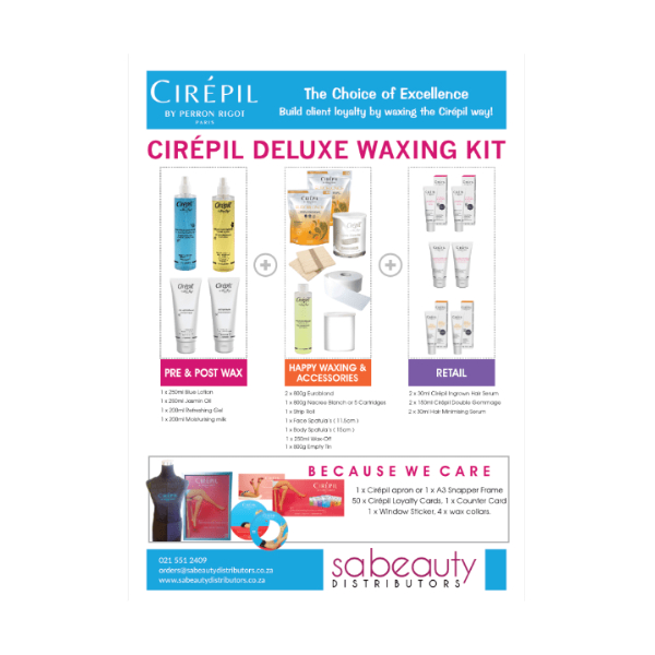 Cirépil Starter Waxing Kit – Deluxe