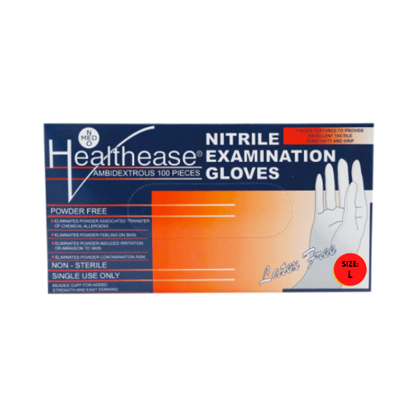 Nitrile P/Free (blue) LARGE