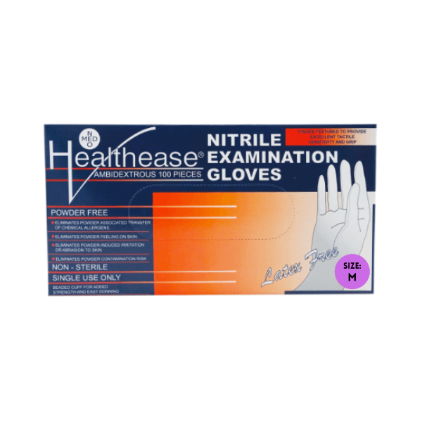 Nitrile P/Free (blue) MED