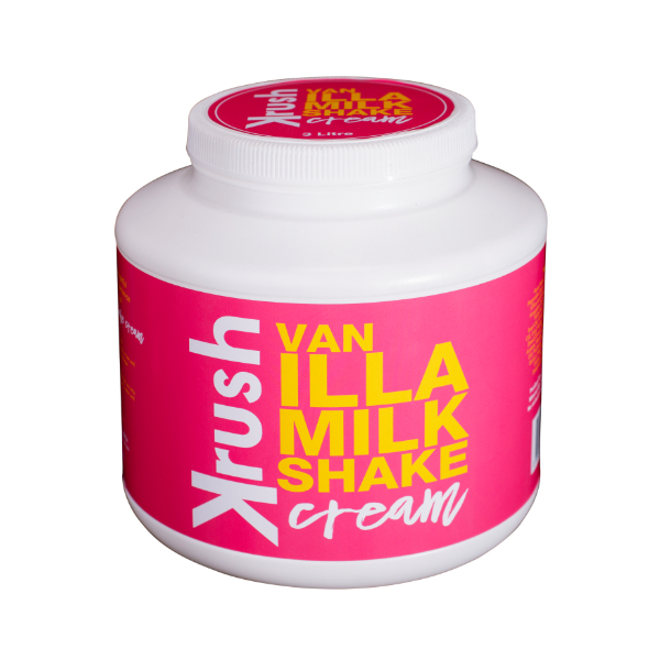Krush Vanilla Milkshake Cream Professional 3lt