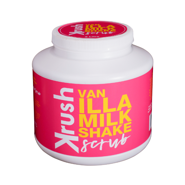 Krush Vanilla Milkshake Sugar Scrub Professional 3lt