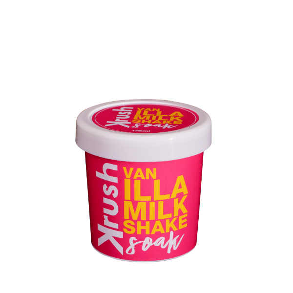 Krush Vanilla Milkshake Sea Salt Soak Retail 175ml