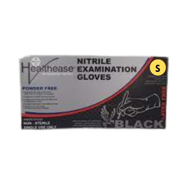 Nitrile P/Free (black) SMALL